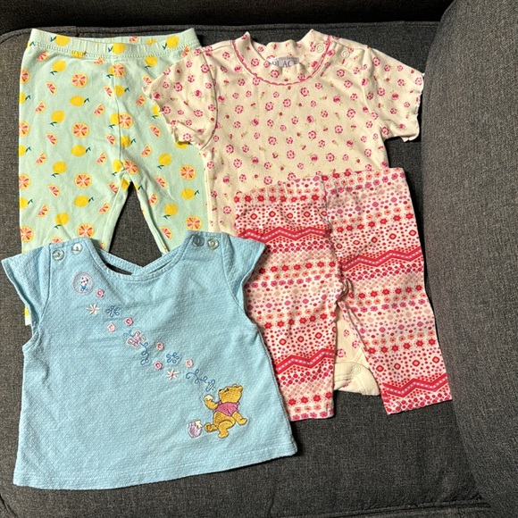 9 Items DISNEY Pooh PRECIOUS MOMENTS HEALTHTEX CHILDREN’S PLACE CARTERS 12 Mos. - Picture 5 of 14